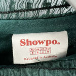 Showpo Are You Gonna Kiss Me Cuffed Long Sleeve Mini Dress Emerald‎ Green Size 4 Photo 8