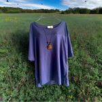 1pc Retro Owl Linen Accessories Ethnic Style Wooden Alloy Sweater Necklace Brown Photo 3