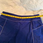 Athleta Size Large Royal Blue Bustle Skort Skirt Pockets Tennis Activewear Women Photo 6