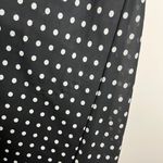 LC Lauren Conrad Lauren Conrad Women’s Sleeveless Polka Dot Peter Pan Collar Dress Black White 10 Photo 9