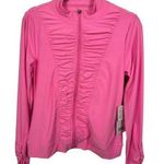 90 Degrees by Reflex NWT Womens Athletic Zip up Jacket Medium $139 Nylon Blend Photo 0