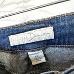 Cato  Size 14‎ Capri Jeans Cropped Blue Distressed Paint Splatter Mid Rise 1143 Photo 13