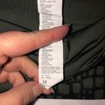 Fabletics  Green Reptile Print Sports Bra Size Medium Workout Top Photo 3