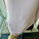 Azalea Wang Pink Cropped Soft Sweater Size Medium Photo 1