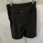 We Wore What : Black Lace-Up biker shorts- size L Photo 5