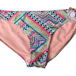 Ocean Pacific  Multicolored Tribal Lined‎ Bikini Bottom Size Large NWT Photo 0
