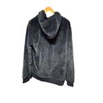 Heathmoor Dark Blue Navy Textured Fuzzy Plush Pullover Hoodie Sweatshirt Size XL Photo 2