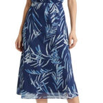 Lost + Wander ABBY MIDI DRESS IN NAVY BLUE Size Small NWT Photo 0