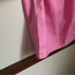 Ann Taylor Barbie Pink Knee Length Pencil Skirt Cotton Silk Blend Fully Lined Photo 5