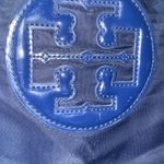 Tory Burch  Tote Bag‎ Navy Nylon Patent Small Purse See Photos Photo 1
