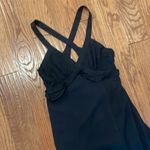 Forever 21  black ruffled cross back maxi dress small Photo 6