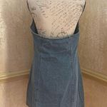HOUSE OF HARLOW 1960 REVOLVE DENIM HALTER NECK DRESS BLUE SZ L Size L Photo 4