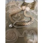 JNCO JN Sterling 925 Silver Jingle Heart Charm Bead Bracelet 8 In 13g Photo 4