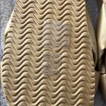 J.Crew EUC Women’s Gold Criss Cross Slide Sandals Size 10 Photo 5