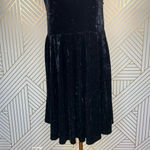 MINKPINK Clean Little Black Velvet Dress Sheer Photo 4