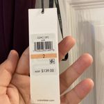 Calvin Klein  Romper/Dress size 2 brand new with tag inseam 24” belt around waist Photo 3