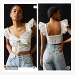 Anthropologie  Maeve Striped Tie Front Cami Photo 2