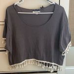 Cropped oversized tee Photo 0