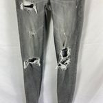 American Eagle  Ne(x)t Level Stretch Jegging - Distressed Grey Size 00R Photo 1