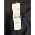 J.Crew High Support Cross Back One Piece Swimsuit Black Sporty 12 Photo 3