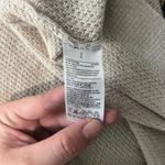 Banana Republic  Open Front Knit Cardigan Vest Women’s Small Beige Drape Sweater Photo 14