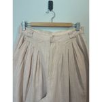Free People NWT Women's 100% Cotton Balloon Pleated Pants sz. 6 Pale Pink Photo 3
