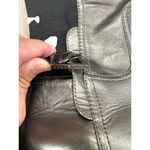 Tory Burch  gray black shoes knee high boots leather upper size 10.5 M SKU 2924 Photo 4