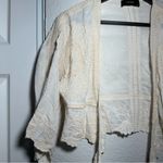 Cider • Cropped Tie Top • Boho Embroidered • Small Photo 5