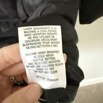 Platinum Utex Down High Collar Puff Long Coat in Black Size S Photo 5