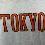 Madhappy  Women's Gray Tokyo Long Sleeve Hoodie Hooded Sweatshirt Top Size M Photo 2