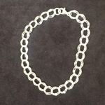 Sterling Silver 7”  Parallel Curb bracelet Photo 2