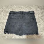 American Eagle  Outfitters Black Denim Skirt Photo 4