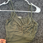 Bozzolo  Tank Top Cropped Green Photo 0