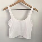 Vuori Daily Crop Tank Top White XS/Small Photo 3