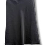 Loft  NWT A-Line Skirt Women's Size 2 Gray‎ Silky Back Zip Dressy Office Wear Photo 0
