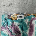 Chemistry Shirt Womens Large Purple Blue Tie Dye Tee Skull Casual Hippie Lounge Photo 7