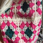 Pink Lily  Sweater with Crochet Details Photo 3