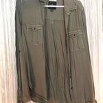 American Eagle Green Boyfriend Jacket Photo 0