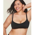 ANDIE  Swim The Rockaway Bikini Swim Top Black M NWT Photo 0