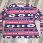 Vintage Nuovo Aztec Long Sleeve Crew size Med Photo 4