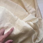 Notte Marchesa cream strapless beaded layered silk wedding formal dress, size 0 Photo 9