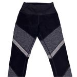 Alo Yoga  Alo Soft Black & Gray Sheila 7/8 Leggings Tights Photo 4