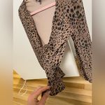 Lulus  Having A Moment Taupe Leopard Print Balloon Sleeve Top Photo 8