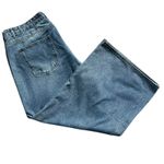 Cider Womens Happy Hour Jeans Plus Size 3XL Medium Wash 5 Pocket Wide Leg Photo 7