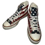 Converse  Chuck Taylor All Star Women’s Size 10 USA Stars & Stripes Hi Sneakers Photo 1