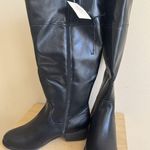 st. john's bay St. John Bay Tall Boots Black With Silver Hardware 9M NWT Photo 5
