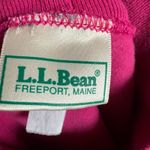 5/$35 LL Bean Womens Top Sz S Magenta Mock Neck Long Sleeve Solid Photo 5