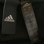Adidas  Size Small Black Leggings with White Logo. Preloved Photo 4