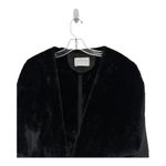 Velvet by Graham & Spencer Black Faux Suede Sherpa Fleece Lined Jacket Medium Photo 1