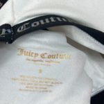 Juicy Couture Bralette Womens S White Logo Strap Keyhole Wireless Y2K Baddie Photo 2